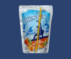 capri sun juice packaging