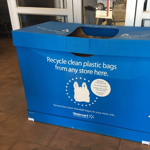poly bag store drop-off recycling