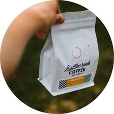 branded coffee bag