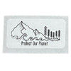 1x2" Zero Waste Sticker - Protect Our Planet