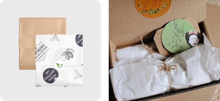 recycled tissue paper for shipping