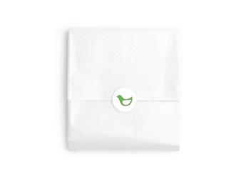 tissue paper sheets in white