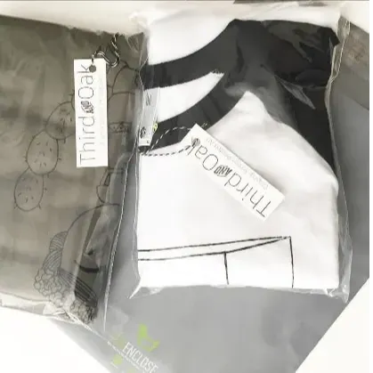 Custom clothing packaging