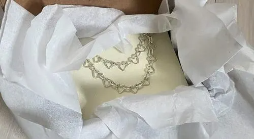 Tissue paper for protecting jewelry in transit